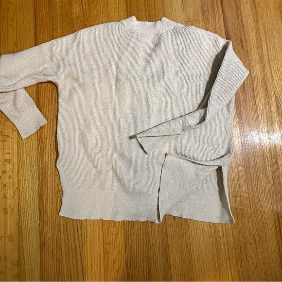 MADEWELL Ribbed Women's Cream Cardigan Sweater size XXS ( h8 - Picture 4 of 9